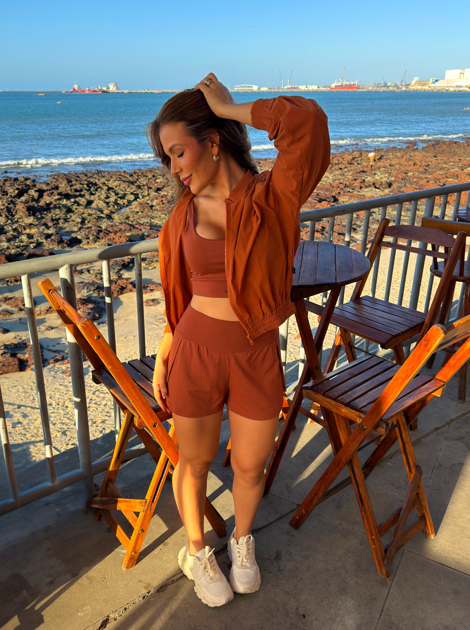 Bomber Focus - Marrom