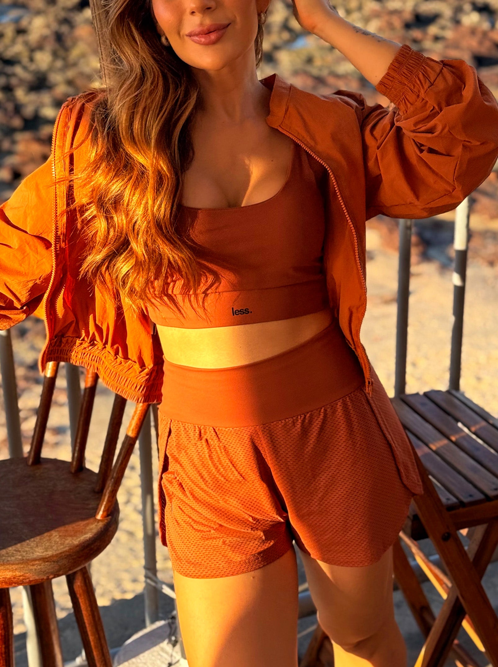 Top Alongado Move – Marrom